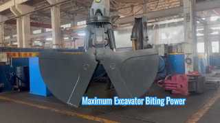 Essai tournant hydraulique de grippage de bloc supérieur d'excavatrice d'OUCO 3,5 CBM